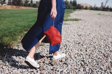 MOON BAG // RED