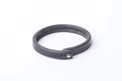 FLAT BRACELET // BLACK